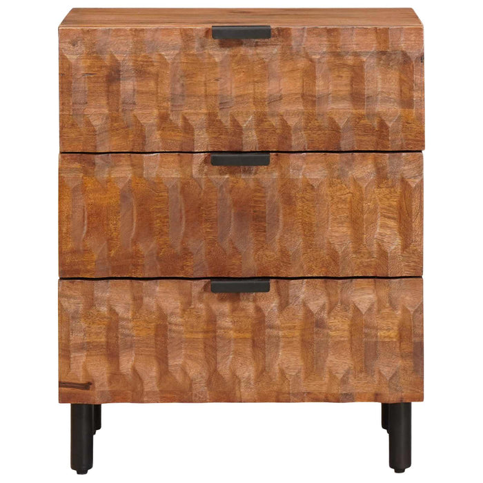 Dulap de noapte Maro 50 x 33 x 62 cm Lemn de mango solid - WALTI WALTI
