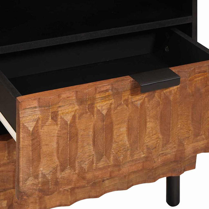 Dulap de noapte Maro 50 x 33 x 60 cm Lemn de mango solid - WALTI WALTI