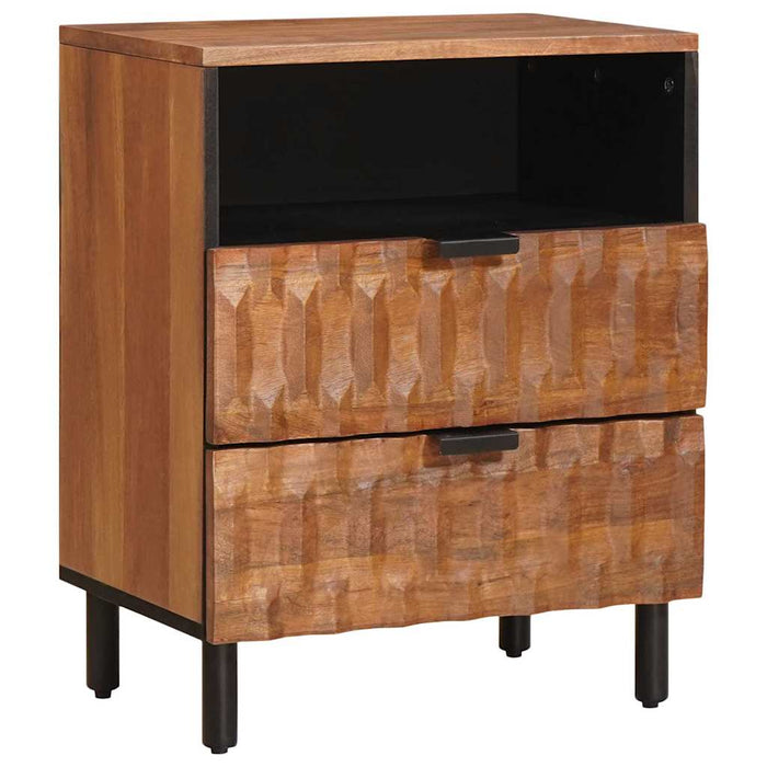 Dulap de noapte Maro 50 x 33 x 60 cm Lemn de mango solid - WALTI WALTI