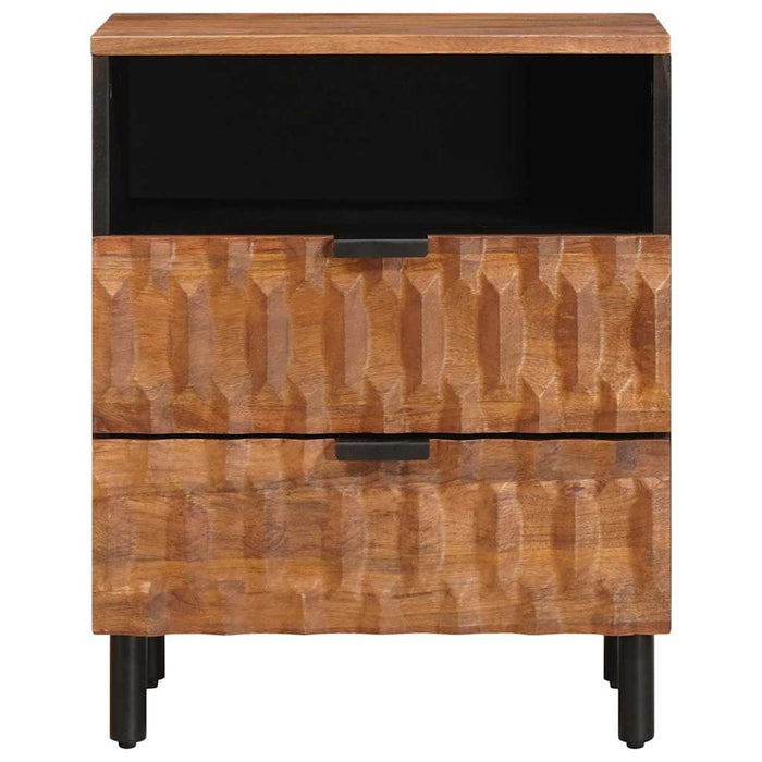 Dulap de noapte Maro 50 x 33 x 60 cm Lemn de mango solid - WALTI WALTI