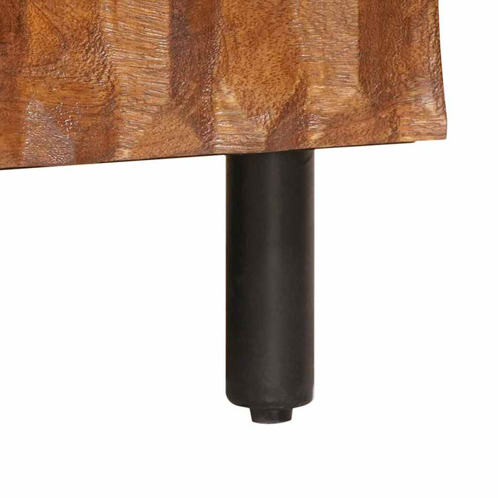 Masă de cafea Maro 100 x 54 x 40 cm Lemn de mango solid WALTI