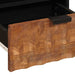 Masă de cafea Maro 80 x 54 x 40 cm Lemn de mango solid - WALTI WALTI