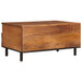 Masă de cafea Maro 80 x 54 x 40 cm Lemn de mango solid - WALTI WALTI