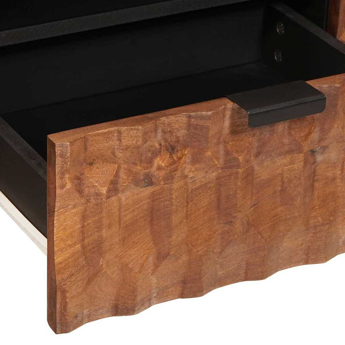 Cabinet TV cu sertar Finisaj Acacia Maro 105 x 33 x 46 cm - WALTI WALTI