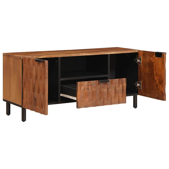 Cabinet TV cu sertar Finisaj Acacia Maro 105 x 33 x 46 cm - WALTI WALTI