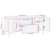 Cabinet TV cu sertar Finisaj Acacia Maro 105 x 33 x 46 cm - WALTI WALTI