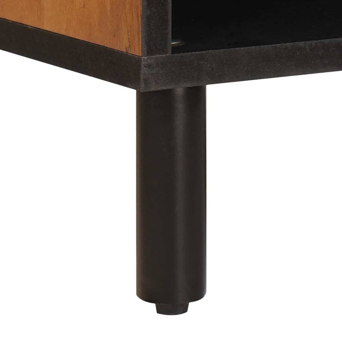 Cabinet TV cu depozitare Finisaj Acacia Maro 80 x 33 x 46 cm - WALTI WALTI