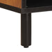 Cabinet TV cu depozitare Finisaj Acacia Maro 80 x 33 x 46 cm - WALTI WALTI
