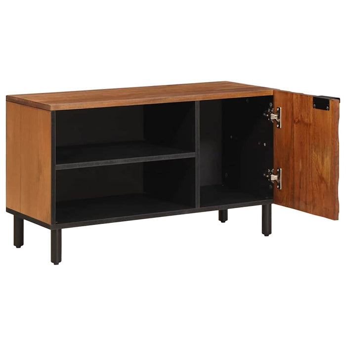 Cabinet TV cu depozitare Finisaj Acacia Maro 80 x 33 x 46 cm - WALTI WALTI