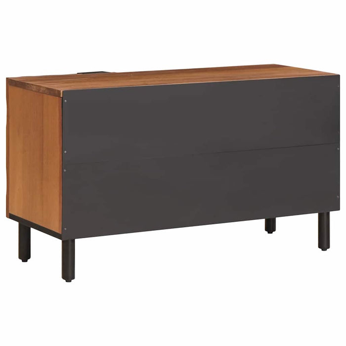 Cabinet TV cu depozitare Finisaj Acacia Maro 80 x 33 x 46 cm - WALTI WALTI