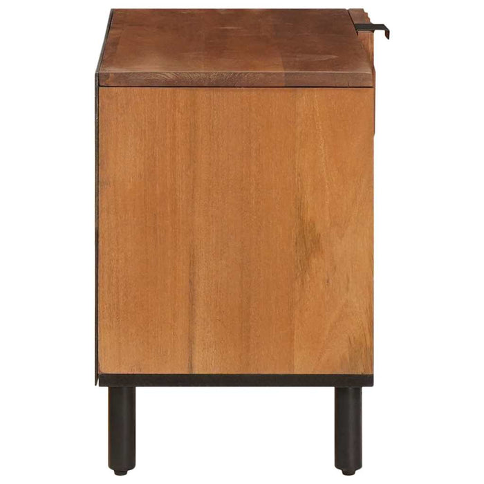 Cabinet TV cu depozitare Finisaj Acacia Maro 80 x 33 x 46 cm - WALTI WALTI