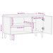 Cabinet TV cu depozitare Finisaj Acacia Maro 80 x 33 x 46 cm - WALTI WALTI