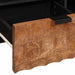 Cabinet TV cu sertar Finisaj Acacia Maro 100 x 33 x 46 cm - WALTI WALTI