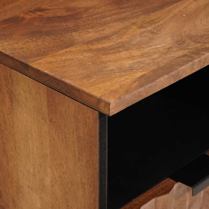 Cabinet TV cu sertar Finisaj Acacia Maro 100 x 33 x 46 cm - WALTI WALTI