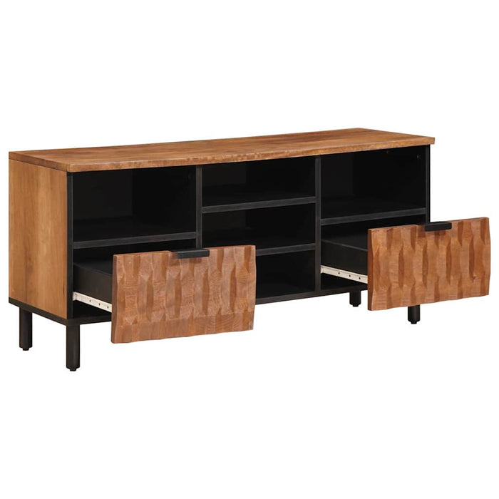 Cabinet TV cu sertar Finisaj Acacia Maro 100 x 33 x 46 cm - WALTI WALTI