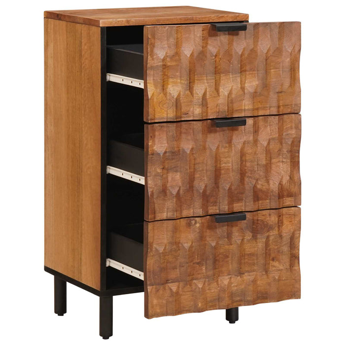 Bufet Finisaj Acacia Maro 40 x 33 x 75 cm Lemn de mango solid - WALTI WALTI
