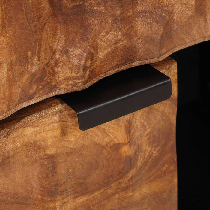 Bufet Finisaj Acacia Maro 80 x 33 x 75 cm Lemn de mango solid - WALTI WALTI