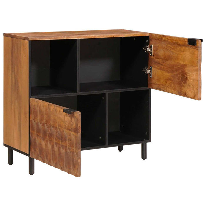 Bufet Finisaj Acacia Maro 80 x 33 x 75 cm Lemn de mango solid - WALTI WALTI
