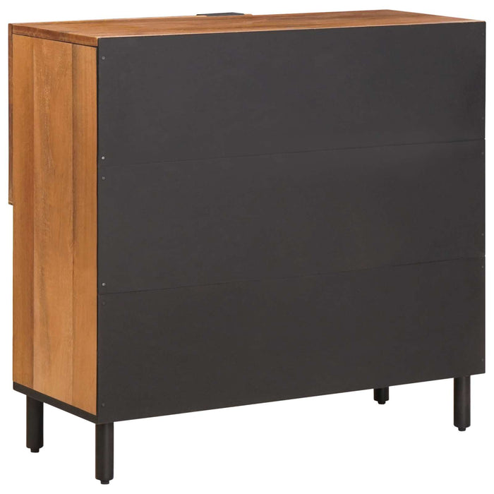 Bufet Finisaj Acacia Maro 80 x 33 x 75 cm Lemn de mango solid - WALTI WALTI