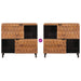 Bufet Finisaj Acacia Maro 80 x 33 x 75 cm Lemn de mango solid - WALTI WALTI