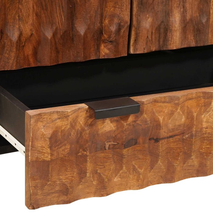 Bufet Finisaj Acacia Maro 60 x 33 x 100 cm Lemn de mango solid - WALTI WALTI