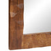 Oglindă pentru baie Finisaj Acacia Maro 50 x 70 x 2,5 cm - WALTI WALTI
