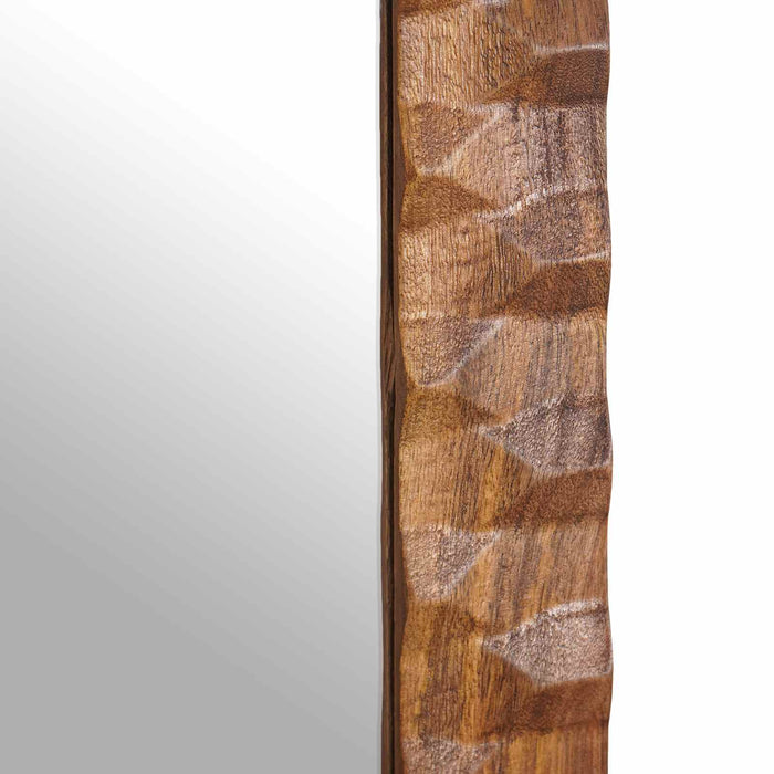 Oglindă pentru baie Finisaj Acacia Maro 50 x 70 x 2,5 cm - WALTI WALTI