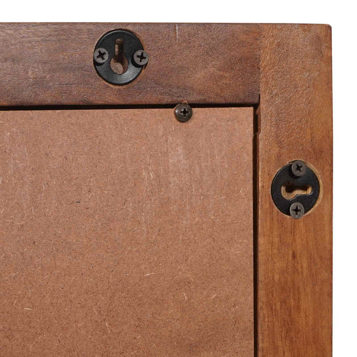 Oglindă pentru baie Finisaj Acacia Maro 50 x 70 x 2,5 cm - WALTI WALTI