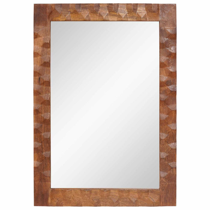Oglindă pentru baie Finisaj Acacia Maro 50 x 70 x 2,5 cm - WALTI WALTI