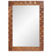 Oglindă pentru baie Finisaj Acacia Maro 50 x 70 x 2,5 cm - WALTI WALTI