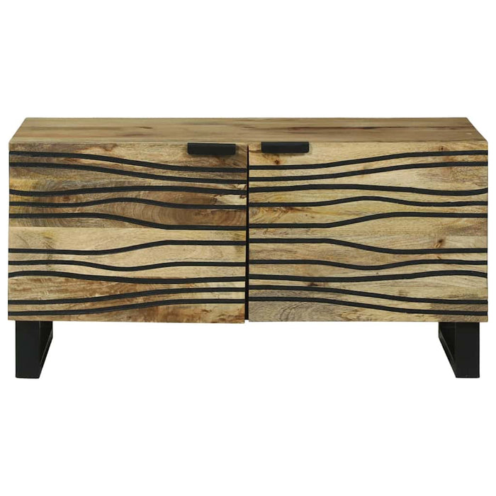 Masă de cafea Maro și negru 80 x 50 x 40 cm - WALTI WALTI