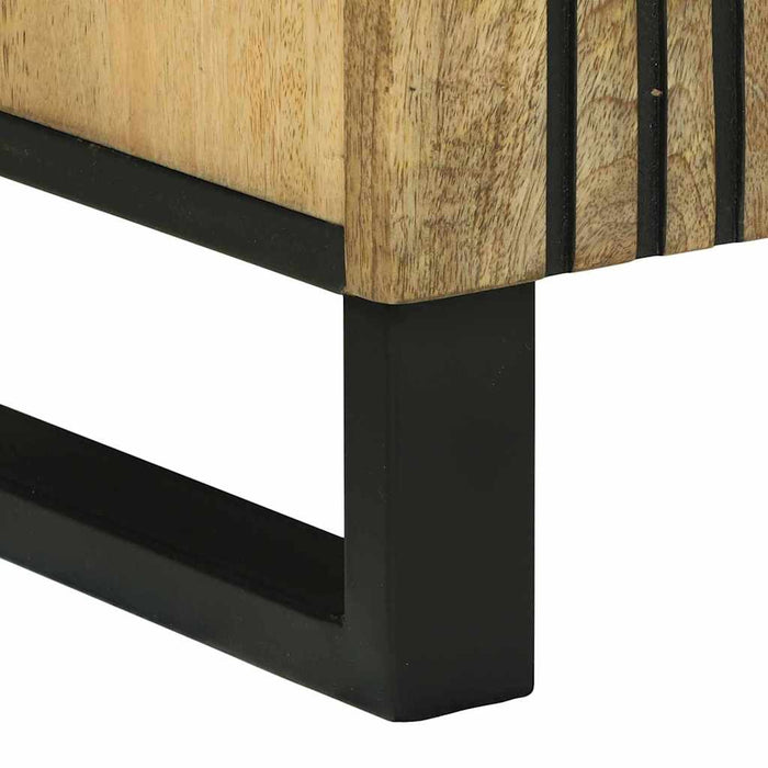 Bufet cu sertar Maro 60 x 33 x 75 cm Lemn masiv de mango - WALTI WALTI