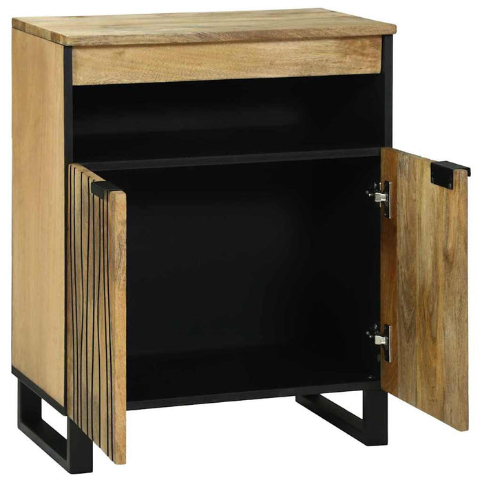 Bufet cu sertar Maro 60 x 33 x 75 cm Lemn masiv de mango - WALTI WALTI