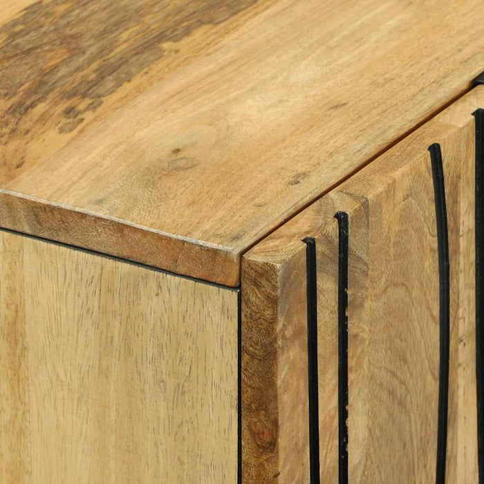 Highboard Maro 60 x 33 x 100 cm Lemn masiv de mango - WALTI WALTI