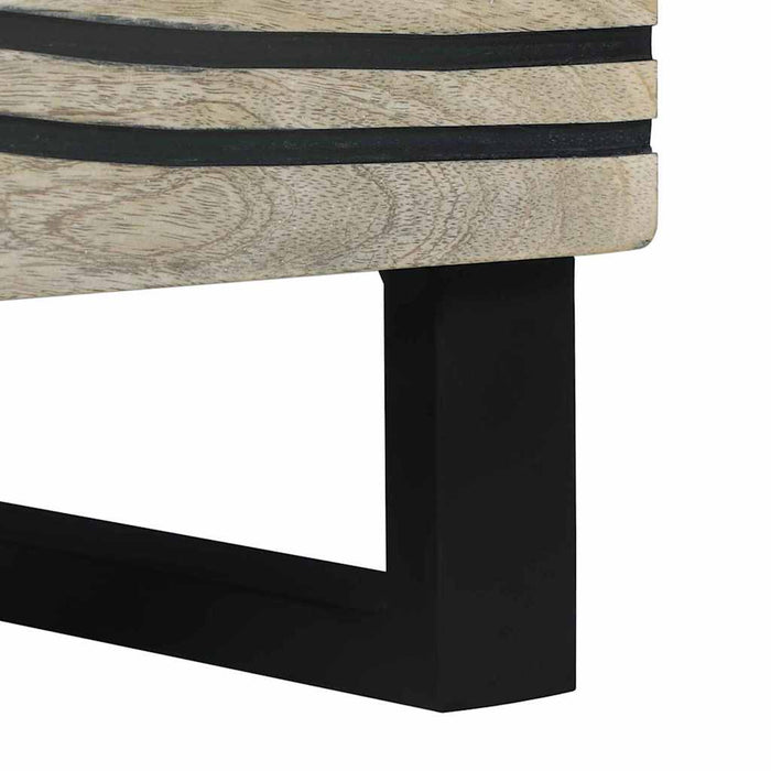 Mese de noptieră natural 40 x 33.5 x 46 cm - WALTI WALTI