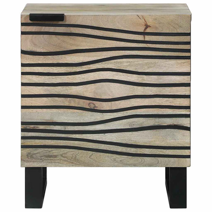 Mese de noptieră natural 40 x 33.5 x 46 cm - WALTI WALTI