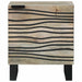 Mese de noptieră natural 40 x 33.5 x 46 cm - WALTI WALTI