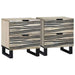 Mese de noptieră cu sertar 2 pcs castan 40 x 33.5 x 46 cm - WALTI WALTI