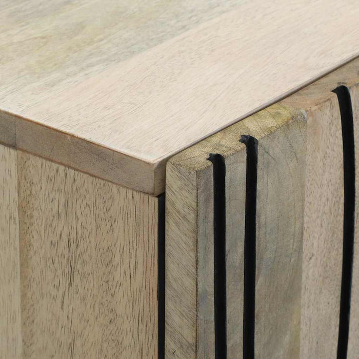 Bufet Alb 60 x 33.5 x 75 cm Lemn masiv de mango - WALTI WALTI