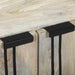 Bufet Alb 60 x 33.5 x 75 cm Lemn masiv de mango - WALTI WALTI