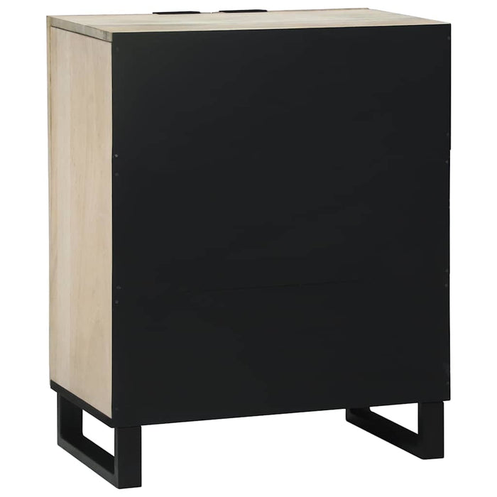 Bufet Alb 60 x 33.5 x 75 cm Lemn masiv de mango - WALTI WALTI
