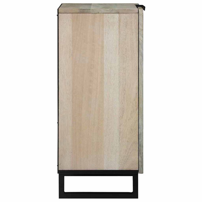 Bufet Alb 60 x 33.5 x 75 cm Lemn masiv de mango - WALTI WALTI