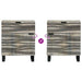 Dulap de noapte Alb 50 x 33 x 60 cm Lemn prelucrat - WALTI WALTI