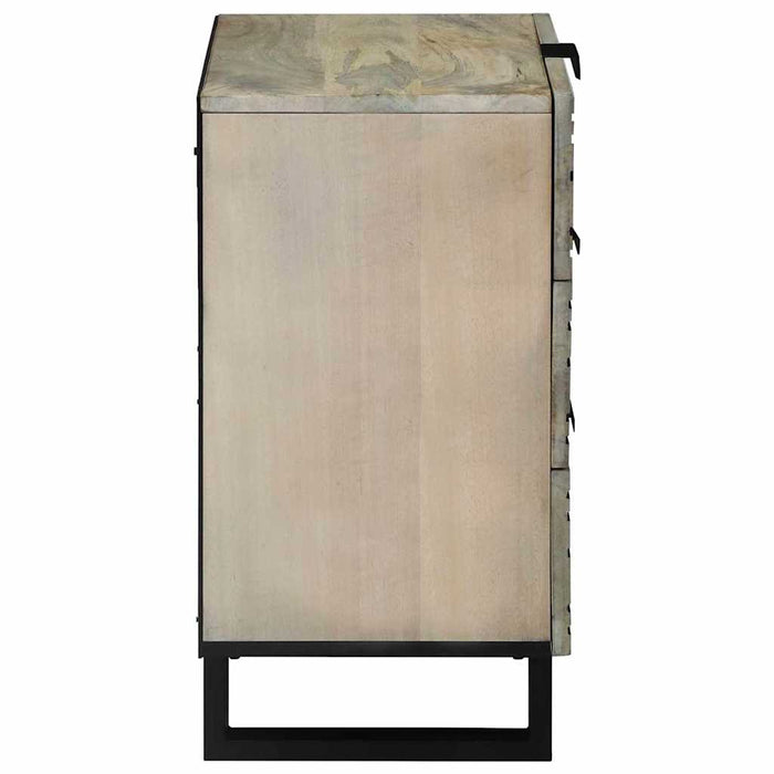 Mese de noptieră cu sertar Alb și negru 50 x 33 x 60 cm - WALTI WALTI