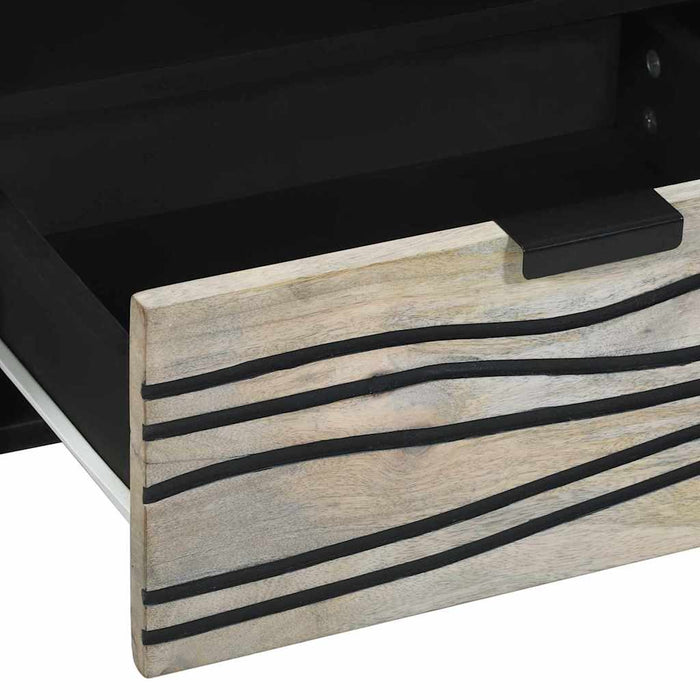 Unități TV cu sertar Alb 105 x 33 x 46 cm Lemn compozit - WALTI WALTI