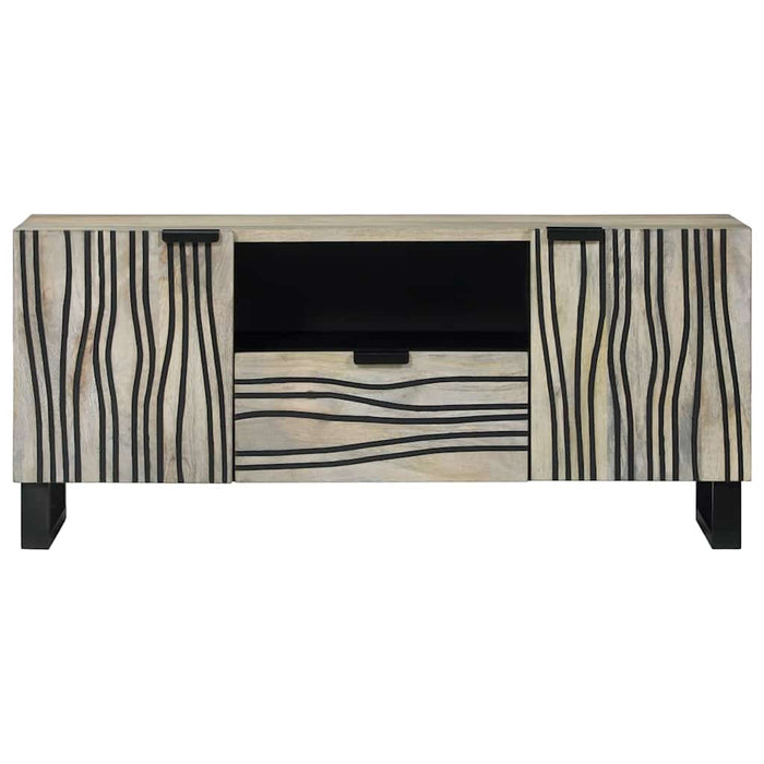 Unități TV cu sertar Alb 105 x 33 x 46 cm Lemn compozit - WALTI WALTI