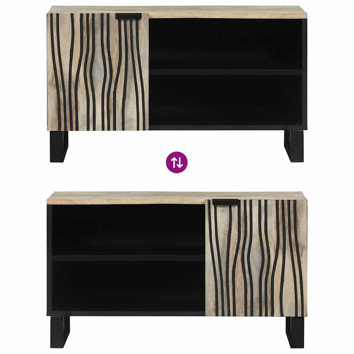 Unități TV Alb 80 x 33 x 46 cm Lemn compozit - WALTI WALTI