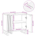Dulap pentru Chiuveta de Baie Alb 62 x 33 x 58 cm Lemn compozit - WALTI WALTI