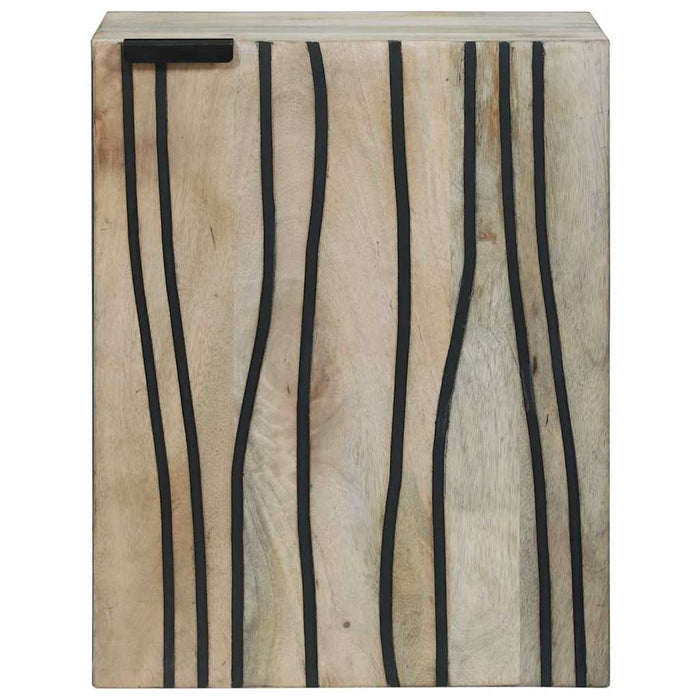 Dulap de chiuvetă cu raft Maro și negru 38 x 33.5 x 48 cm - WALTI WALTI
