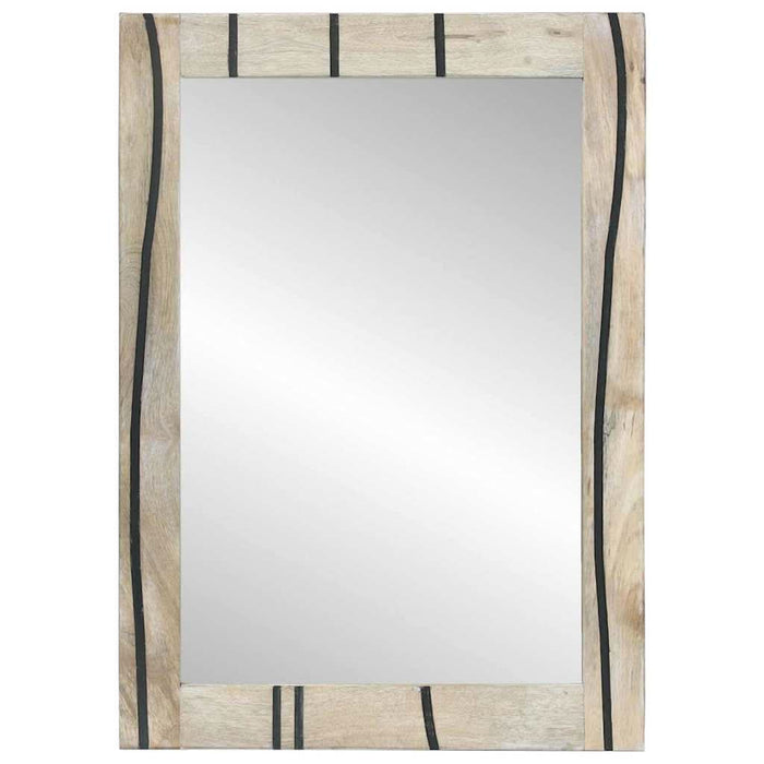 Oglindă pentru baie cu oglindă Maro, argintiu 50 x 2.5 x 70 cm - WALTI WALTI